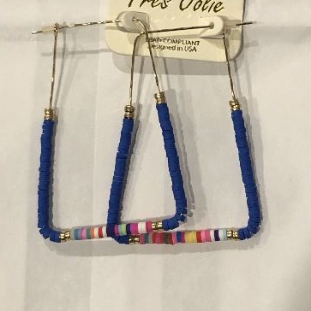 Colorful Beaded Earrings